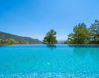 Kaş İslamlar'da Benzersiz Doğa Manzaralı, Özel Havuzlu, Balayı Villası - 3