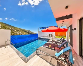 Kaş İslamlar'da Çekirdek Ailelere Uygun, Özel Havuzlu, 2+1 Villa - 3