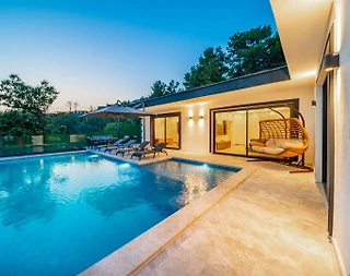 Kaş İslamlar'da Çekirdek Ailelere Uygun, Özel Havuzlu, 2+1 Villa - 2