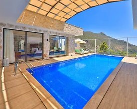 Kaş İslamlar'da Çekirdek Ailelere Uygun, Özel Havuzlu, Ferah Villa - 3