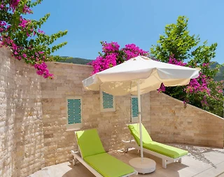 Kaş İslamlar'da Çekirdek Ailelere Uygun, Özel Havuzlu, İkiz Villa - 5