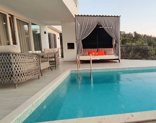 Kaş İslamlar'da Minimalist Tasarımlı, Özel Havuzlu, Kiralık Villa - 4