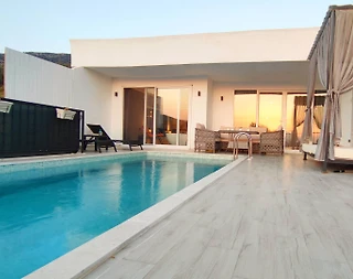 Kaş İslamlar'da Minimalist Tasarımlı, Özel Havuzlu, Kiralık Villa - 5