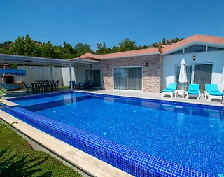 Kaş İslamlar'da Sakin Konumda, Özel Havuzlu, Modern Villa - 3