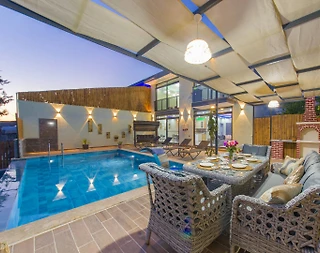 Kaş İslamlar'da Çekirdek Ailelere Uygun, Özel Havuzlu, Modern Villa - 3