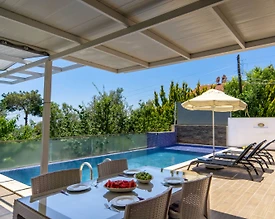 Kaş İslamlar'da Küçük Ailelere Uygun, Özel Havuzlu, Estetik Villa - 3