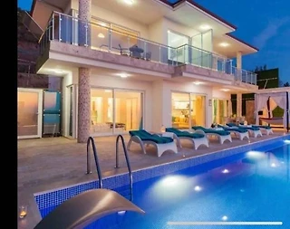 Kaş İslamlar'da Deniz Manzaralı, Özel Havuzlu, 6 Kişilik Villa - 4