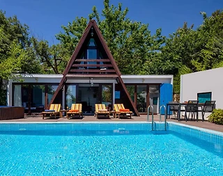 Kaş İslamlar'da Deniz Manzaralı, Özel Havuzlu, Jakuzili, Kiralık Villa - 2