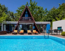 Kaş İslamlar'da Doğa İle İç İçe, Özel Havuzlu, Korunaklı Villa - 3
