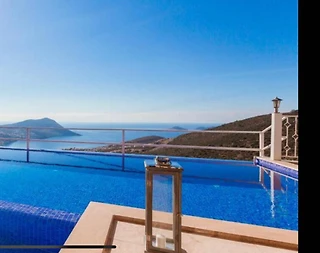 Kaş İslamlar'da Deniz ve Doğa Manzaralı, Özel Havuzlu, Balayı Villası - 5