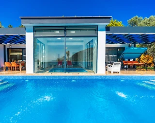 Kaş İslamlar'da Doğa İçerisinde, Isıtmalı Havuzlu, Tatil Villası - 3