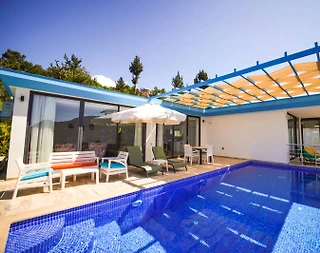 Kaş İslamlar'da Doğa İçerisinde, Özel Havuzlu, 1+1 Villa - 1
