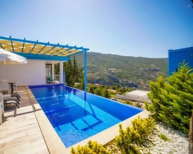 Kaş İslamlar'da Doğa İçerisinde, Özel Havuzlu, 1+1 Villa - 2