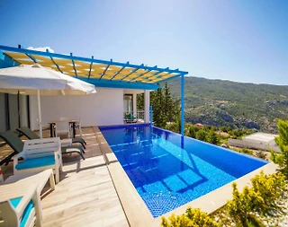 Kaş İslamlar'da Doğa İçerisinde, Özel Havuzlu, 1+1 Villa - 2