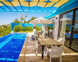 Kaş İslamlar'da Doğa İçerisinde, Özel Havuzlu, 1+1 Villa - 3