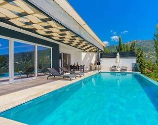 Kaş İslamlar'da Doğa İçerisinde, Özel Havuzlu, 2+1 Kiralık Villa - 4