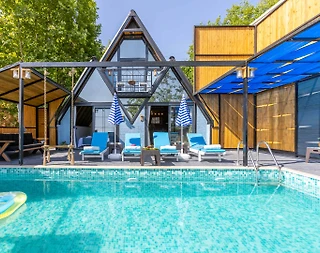 Kaş İslamlar'da Doğa İçerisinde, Özel Havuzlu, Balayı Villası - 2