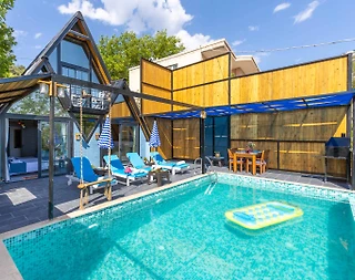 Kaş İslamlar'da Doğa İçerisinde, Özel Havuzlu, Balayı Villası - 1