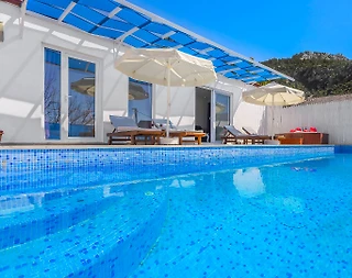 Kaş İslamlar'da Doğa İçerisinde, Özel Havuzlu, Jakuzili, Kiralık Villa - 1
