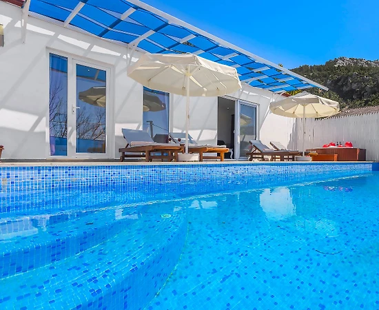 Kaş İslamlar'da Doğa İçerisinde, Özel Havuzlu, Jakuzili, Kiralık Villa - 1
