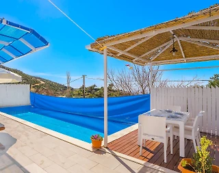 Kaş İslamlar'da Doğa İçerisinde, Özel Havuzlu, Jakuzili, Kiralık Villa - 4