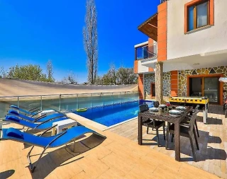 Kaş İslamlar'da Doğa İçerisinde, Özel Havuzlu, Jakuzili Villa - 3