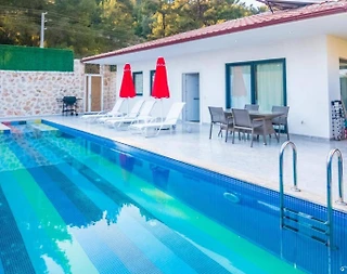 Kaş İslamlar'da Doğa İçerisinde, Özel Havuzlu, Kiralık Villa - 1