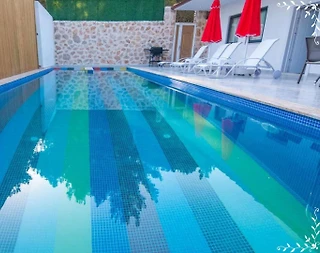 Kaş İslamlar'da Doğa İçerisinde, Özel Havuzlu, Kiralık Villa - 4