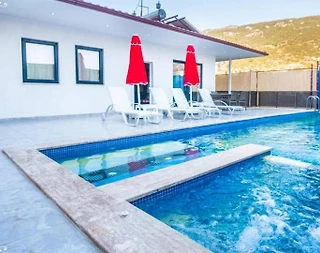 Kaş İslamlar'da Doğa İçerisinde, Özel Havuzlu, Kiralık Villa - 5