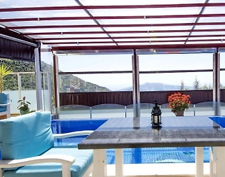 Kaş İslamlar'da Doğa İçerisinde, Özel Havuzlu, Muhafazakar Villa - 5