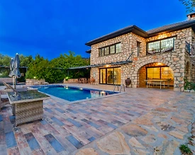 Kaş İslamlar'da Doğa İçerisinde, Özel Havuzlu, Taş Villa - 3