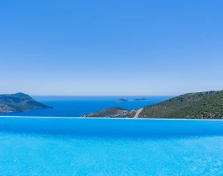 Kaş İslamlar'da Doğa İçerisinde, Sonsuzluk Havuzlu, Kiralık Villa - 2