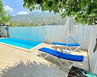Kaş İslamlar'da Doğa İle İç İçe, Özel Havuzlu, 2 Kişilik Villa - 1