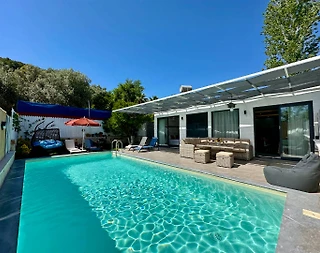 Kaş İslamlar'da Doğa İle İç İçe, Özel Havuzlu, Ferah Villa - 1