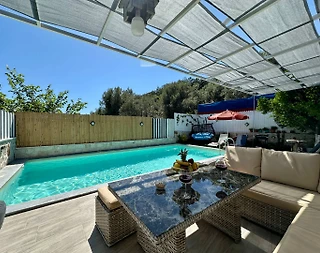 Kaş İslamlar'da Doğa İle İç İçe, Özel Havuzlu, Ferah Villa - 4