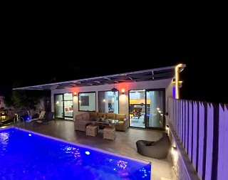 Kaş İslamlar'da Doğa İle İç İçe, Özel Havuzlu, Ferah Villa - 5