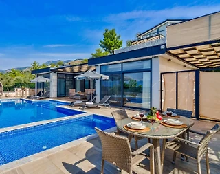 Kaş İslamlar'da Doğa İle İç İçe, Özel Havuzlu, Jakuzili Villa - 2