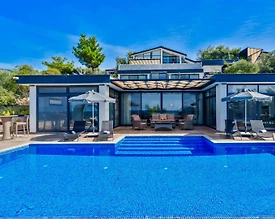 Kaş İslamlar'da Doğa İle İç İçe, Özel Havuzlu, Jakuzili Villa - 3