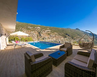 Kaş İslamlar'da Doğa İle İç İçe, Özel Havuzlu, Jakuzili Villa - 4