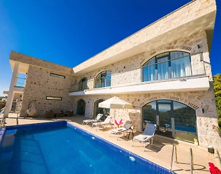 Kaş İslamlar'da Doğa İle İç İçe, Özel Havuzlu, Jakuzili Villa - 5