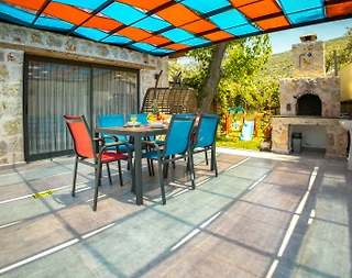 Kaş İslamlar'da Doğa İle İç İçe, Özel Havuzlu, Jakuzili Villa - 4