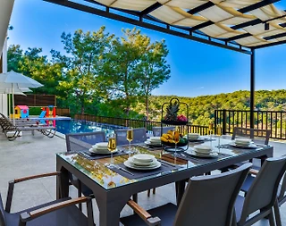 Kaş İslamlar'da Doğa İle İç İçe, Özel Havuzlu, Kiralık Villa - 4