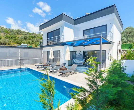 Kaş İslamlar'da Doğa İle İç İçe, Özel Havuzlu, Konforlu Villa - 1