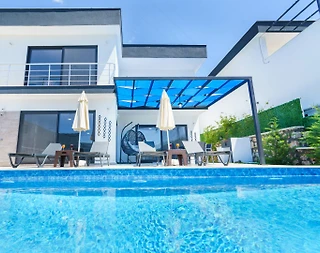 Kaş İslamlar'da Doğa İle İç İçe, Özel Havuzlu, Konforlu Villa - 2