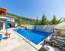 Kaş İslamlar'da Doğa ile İç İçe, Özel Havuzlu, Modern Villa - 3