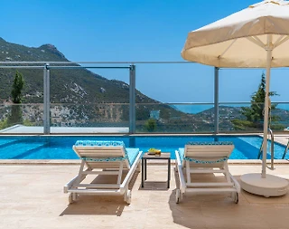Kaş İslamlar'da Doğa İle İç İçe, Özel Havuzlu, Otantik Villa - 4