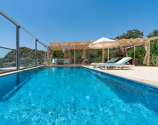 Kaş İslamlar'da Doğa İle İç İçe, Özel Havuzlu, Otantik Villa - 5