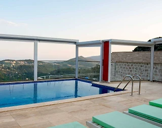 Kaş İslamlar'da Doğa İle İç İçe, Özel Havuzlu, Kiralık Villa - 3