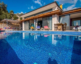 Kaş İslamlar'da Doğa İle İçiçe, Özel Havuzlu, 2+1 Villa - 1