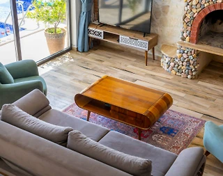 Kaş Üzümlü'de Muhteşem Doğa İçinde, Özel Havuzlu, 4 Kişilik Villa - 5